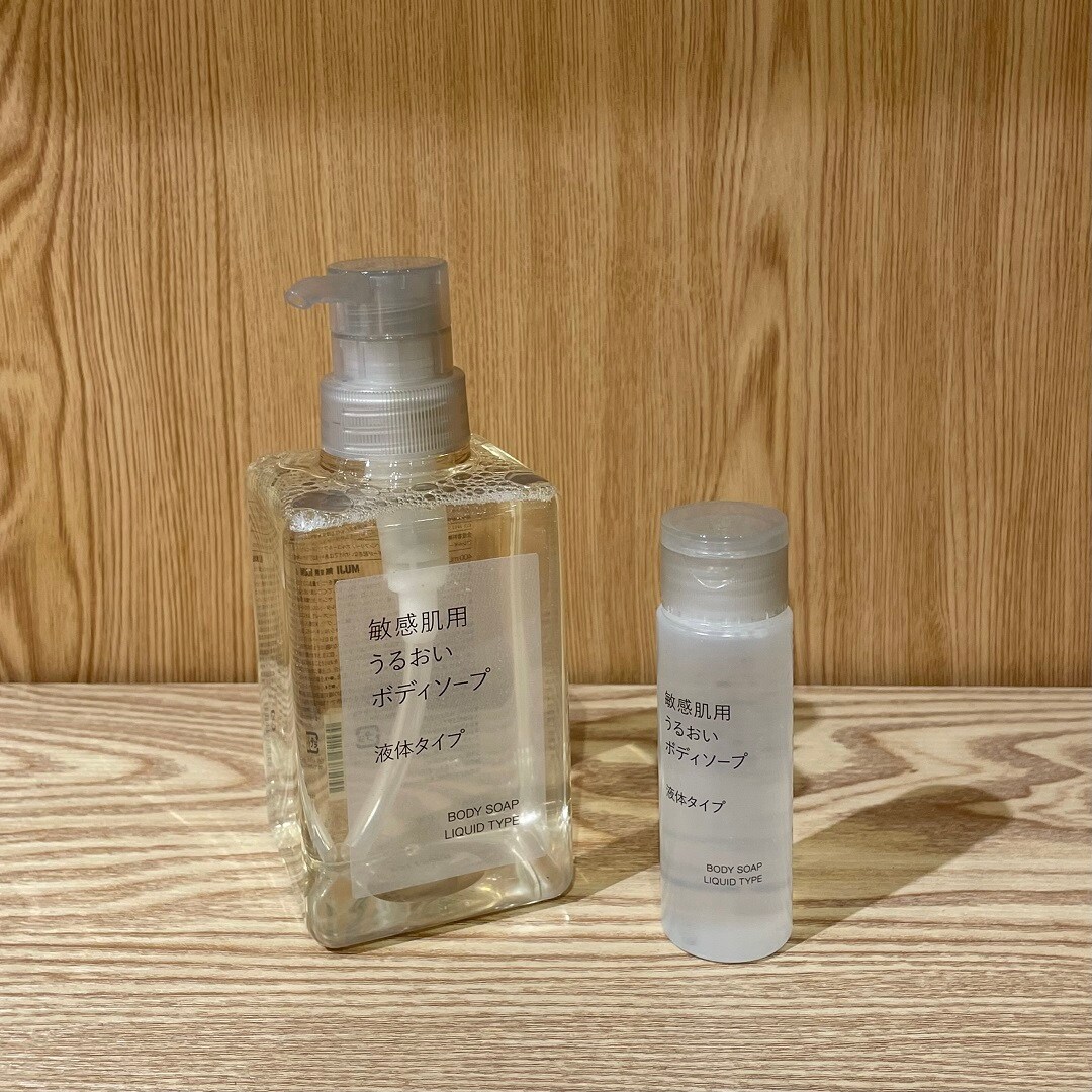 イオンモール高の原】新商品！敏感肌用ボディソープ｜ 無印良品